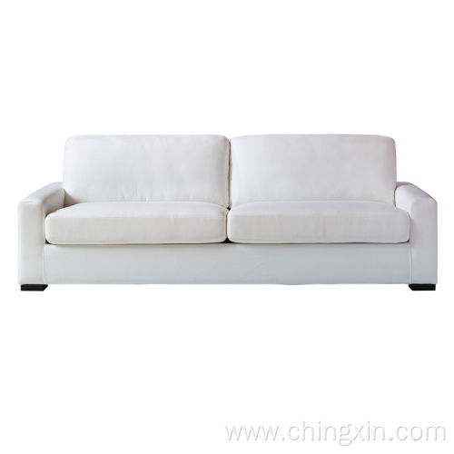 White Fabric Sofa Sets Living Room Furniture Sofa